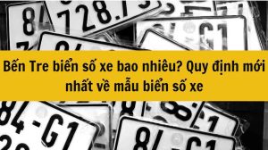 Biển Số Xe Bến Tre Số Mấy